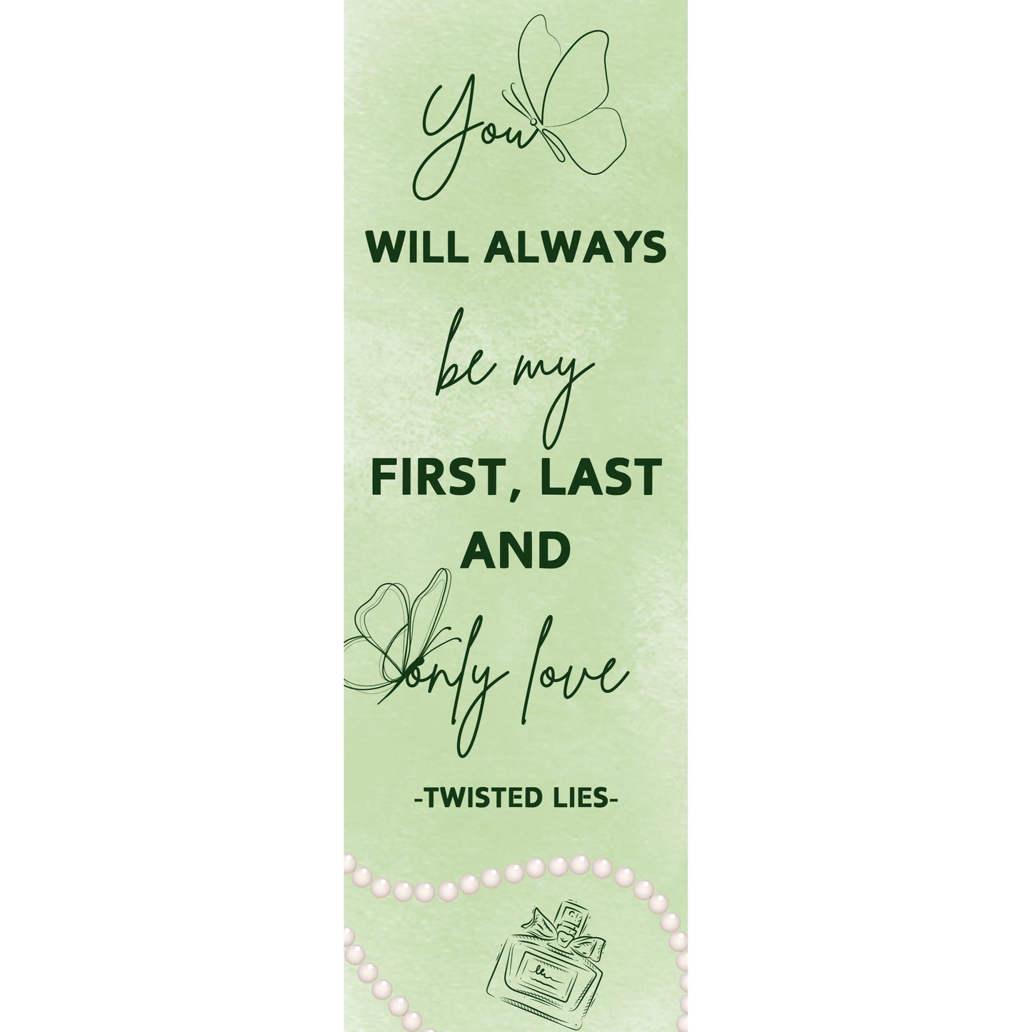 Twisted Lies Bookmark