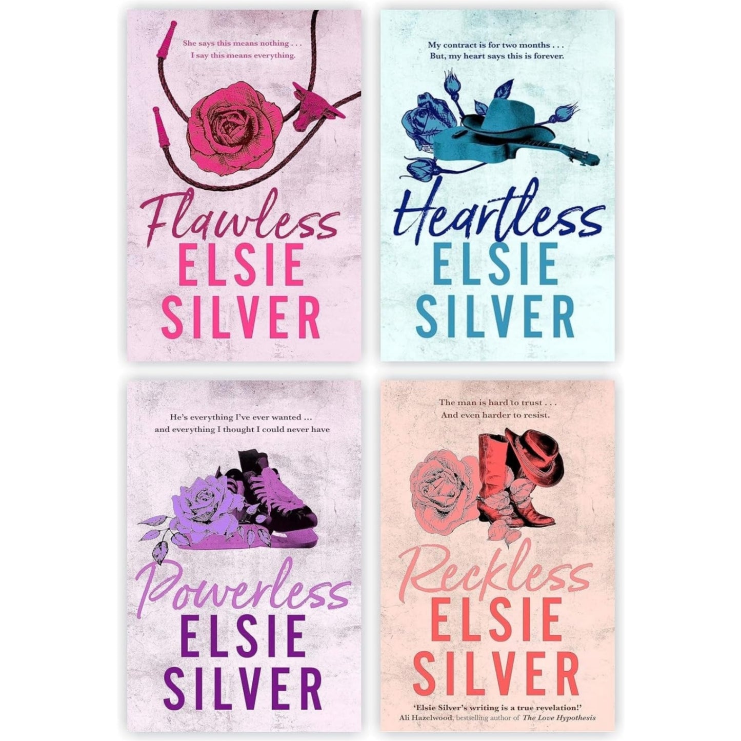 Chestnut Springs Series By Elsie Silver 4 Books Collection Set
