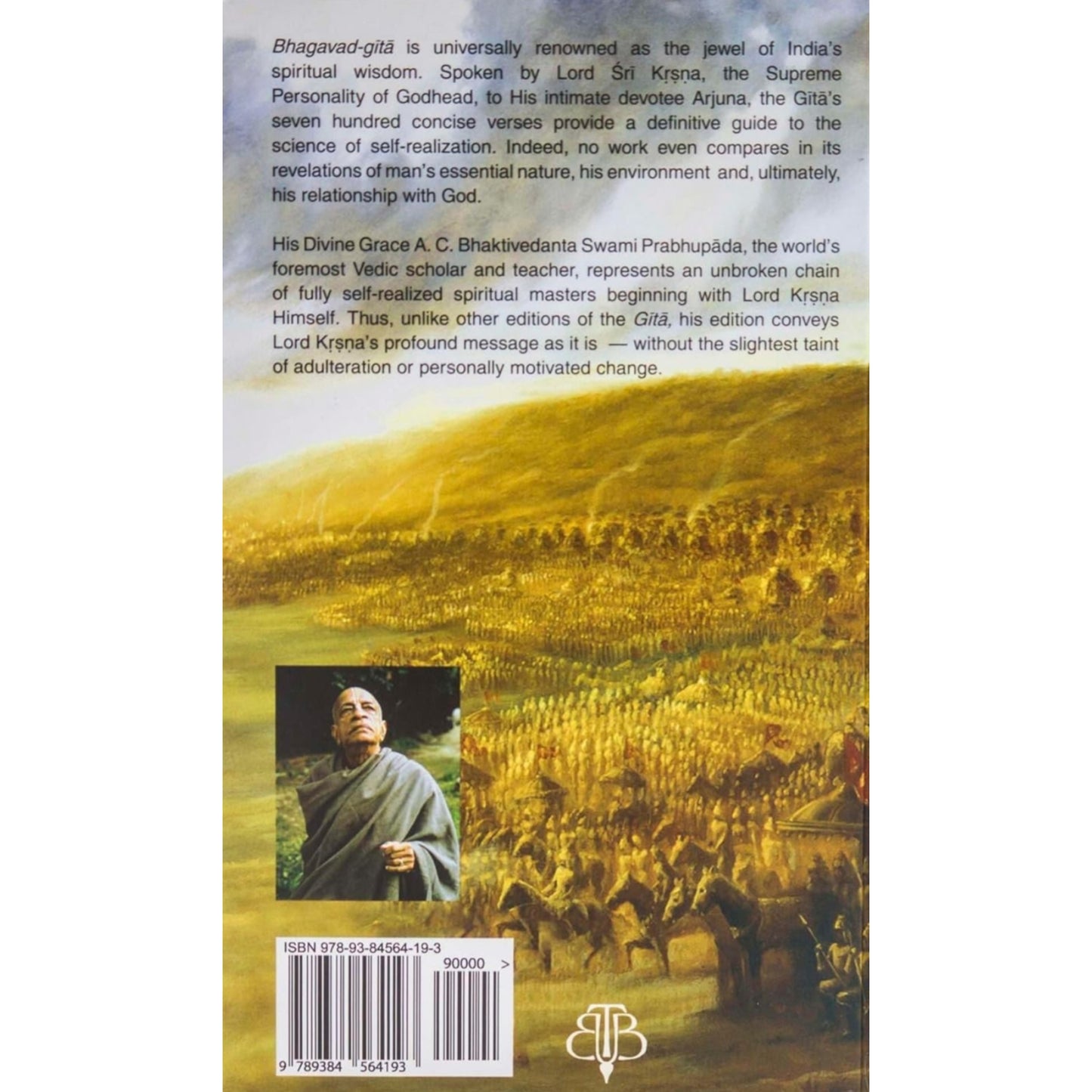 Bhagavad Gita | Gita in English, Hindi & Sanskrit, Premium Gift | Bhagwat Geeta Shree Krishna