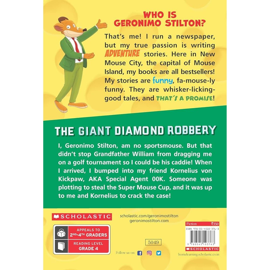 GERONIMO STILTON #44 THE GIANT DIAMOND ROBBERY