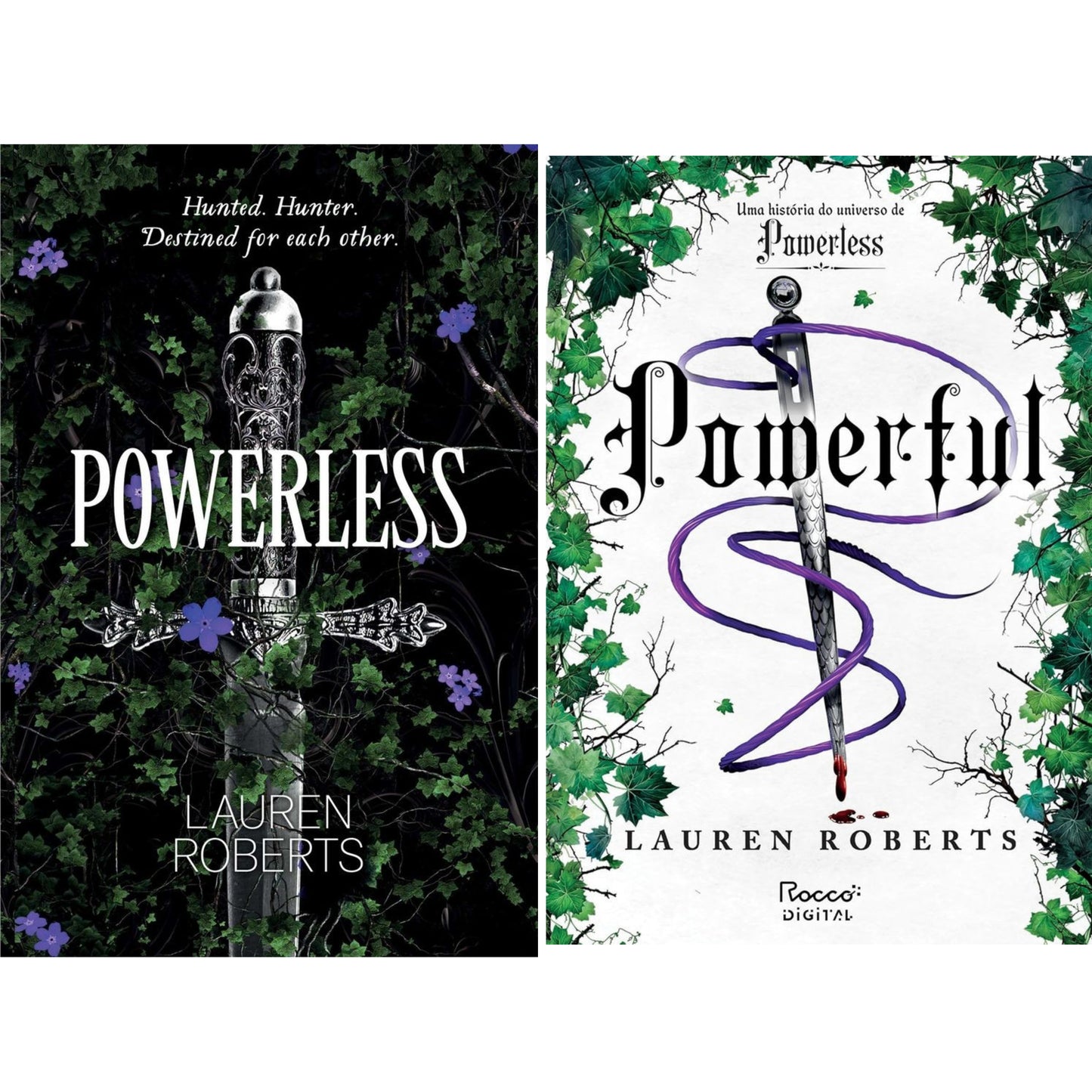 Lauren Roberts Powerless Trilogy Collection 2 Books Set (Powerless & Powerful)