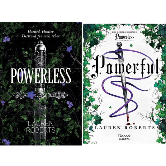 Lauren Roberts Powerless Trilogy Collection 2 Books Set (Powerless & Powerful)