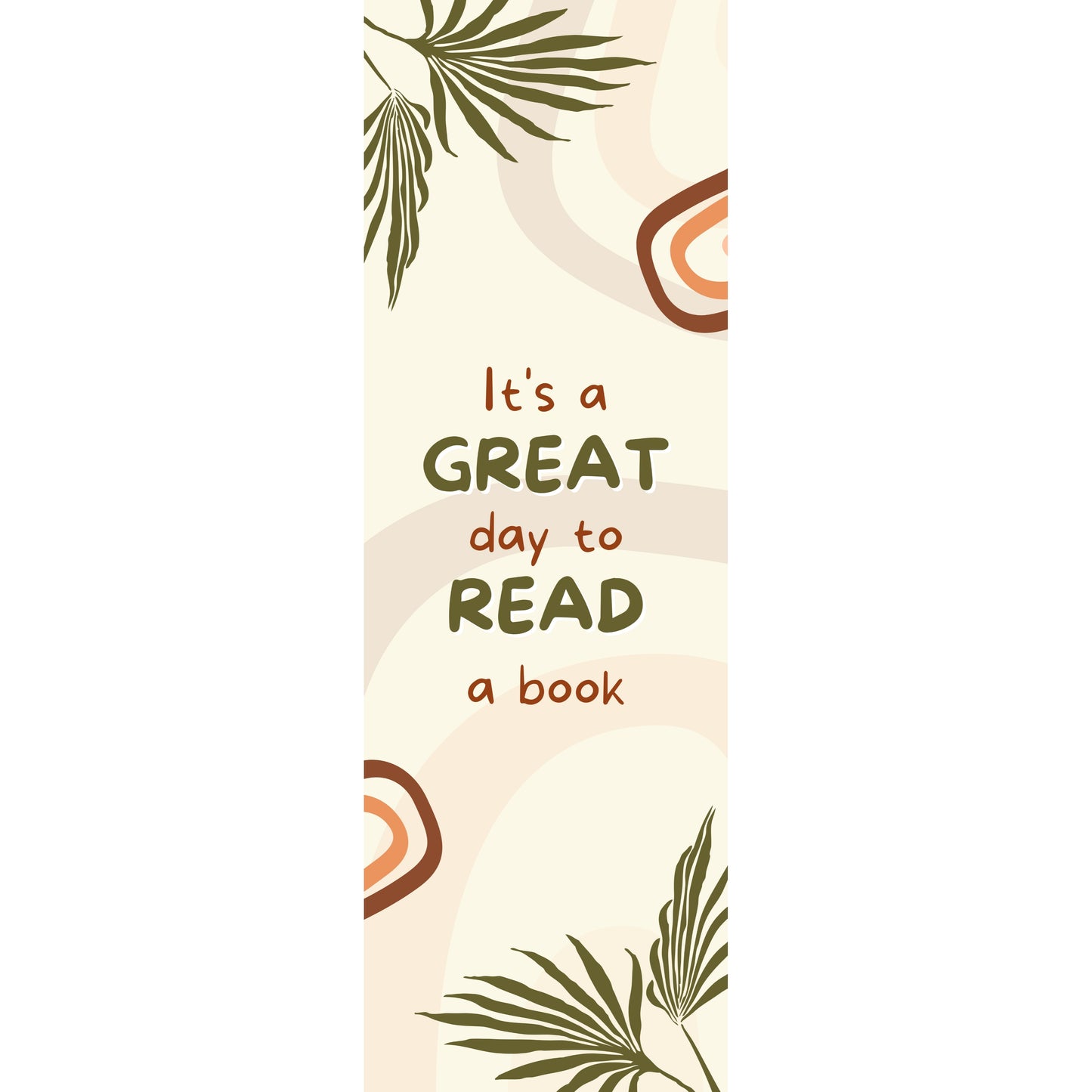 Leafy Reads Bookmark