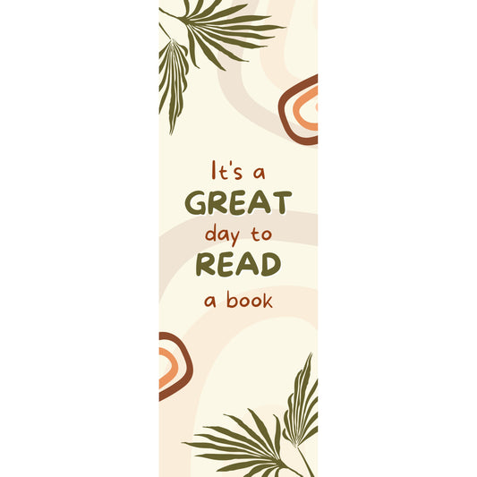 Leafy Reads Bookmark