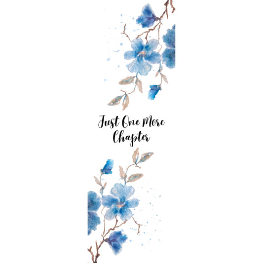 Blue Blossom Bookmark