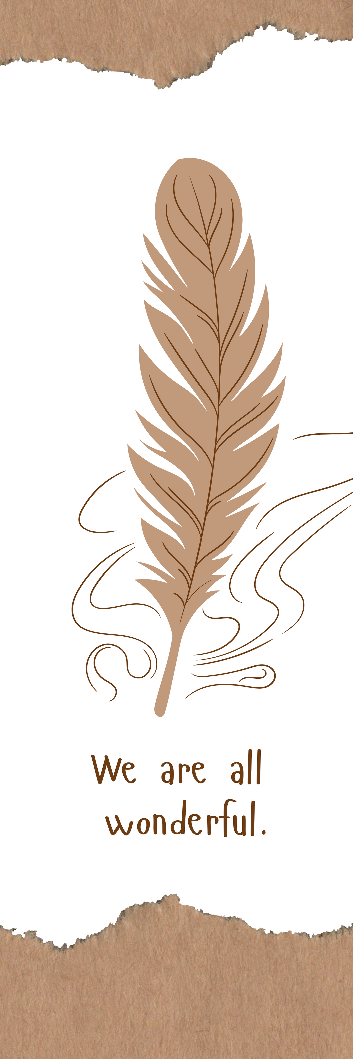 Gentle Quill Bookmark