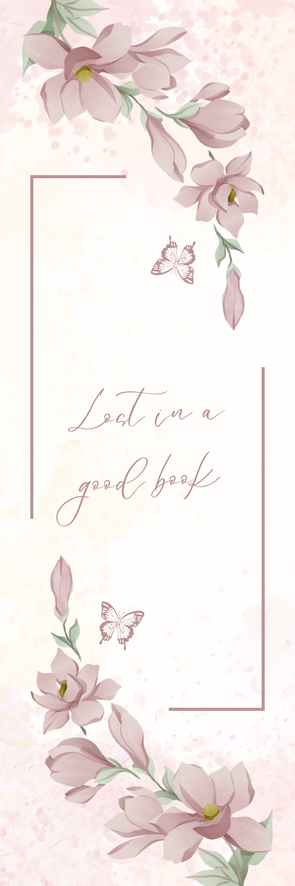 Blush Bloom Bookmark