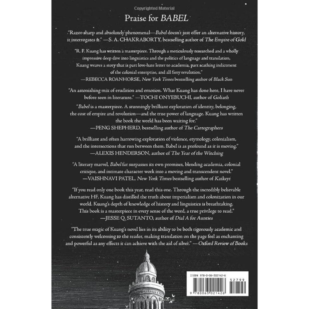 Babel: The SUNDAY TIMES and #1 NEW YORK TIMES bestseller: Or the Necessity of Violence: an Arcane History of the Oxford Translators’ Revolution