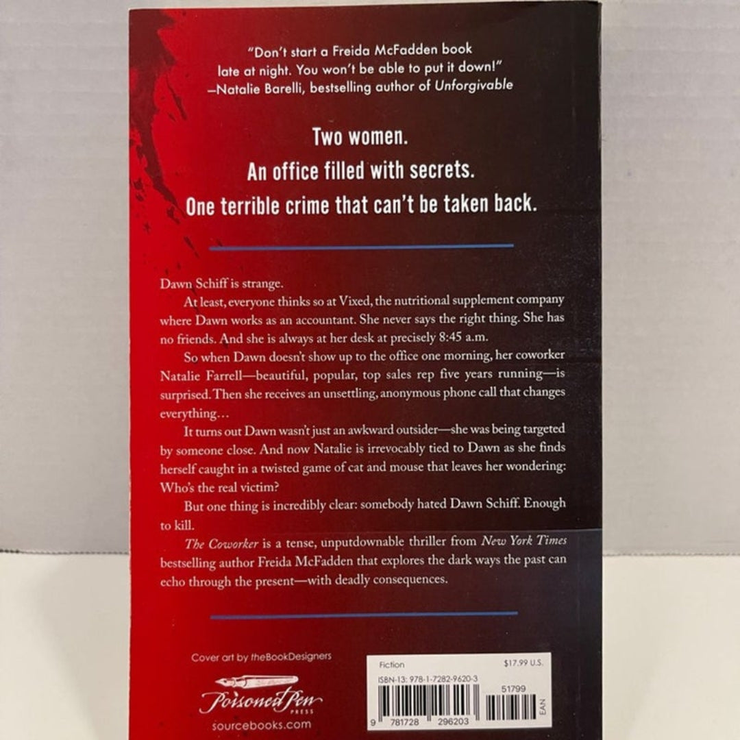 The CoWorker: A Totally Gripping Psychological Thriller with Mind-bending Twists from the New York Times Bestselling Author