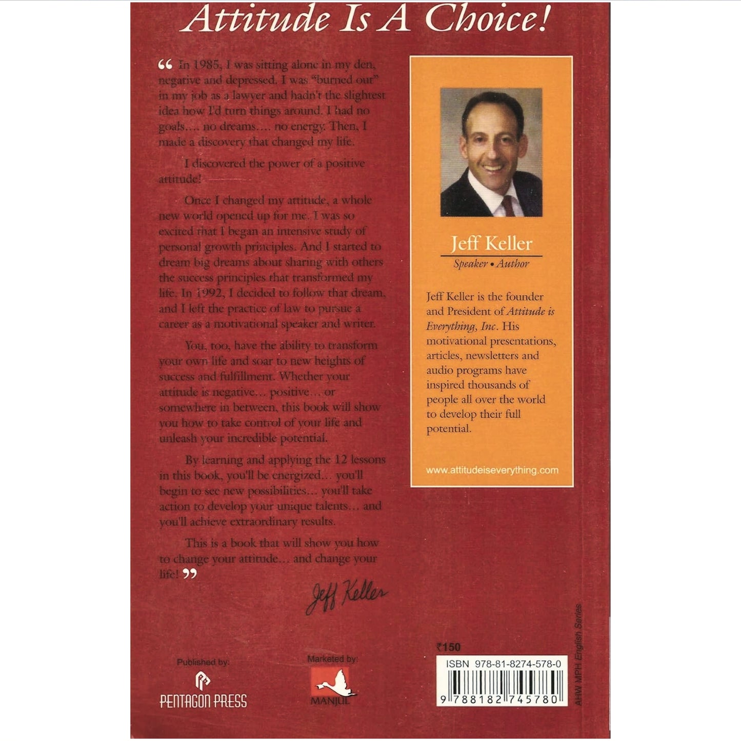 Attitude is Everything change your attitude change your life!