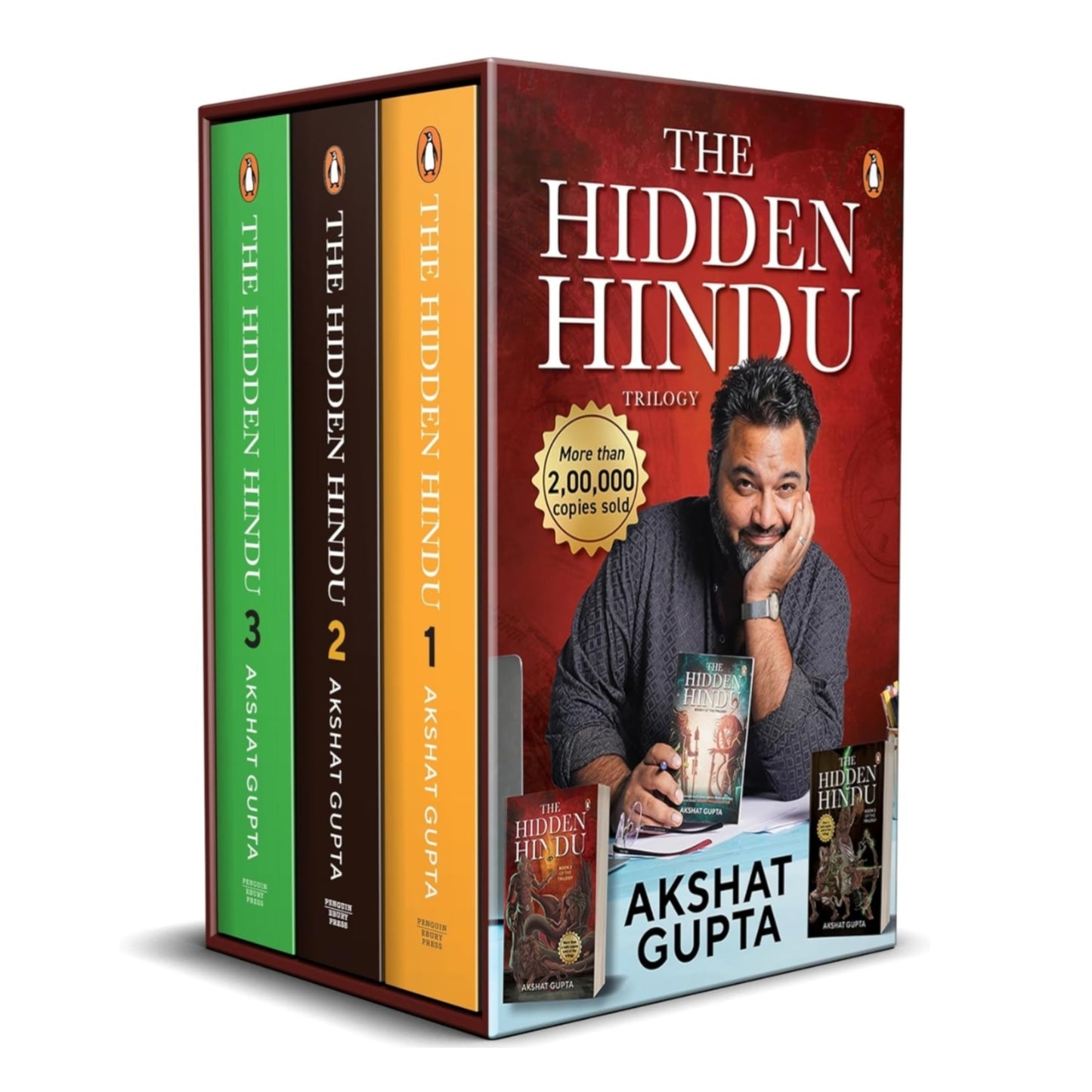 The Hidden Hindu Trilogy: A Mythological Adventure (Set of 3 books ) | Complete Boxset of Epic Tales and Mysteries | Perfect for Fans of Mythology and Spirituality