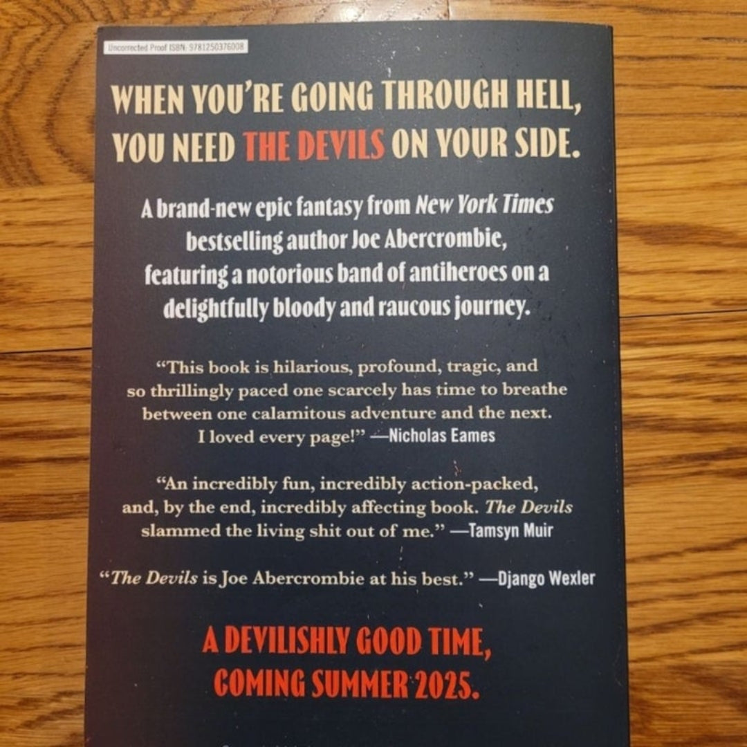 The Devils: The epic fantasy sensation – prepare for a wickedly dark and twisted adventure