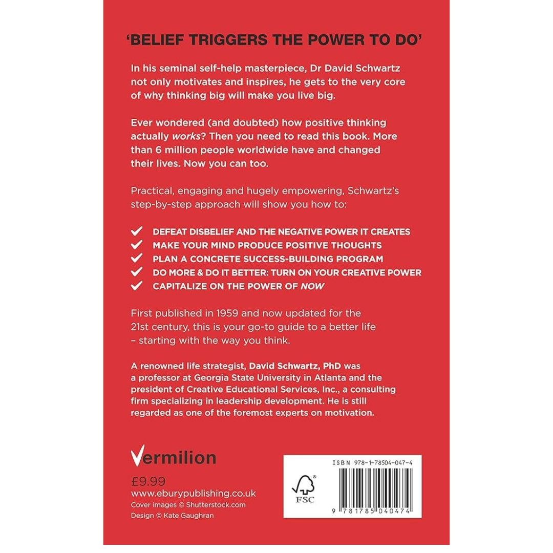 The Magic of Thinking Big