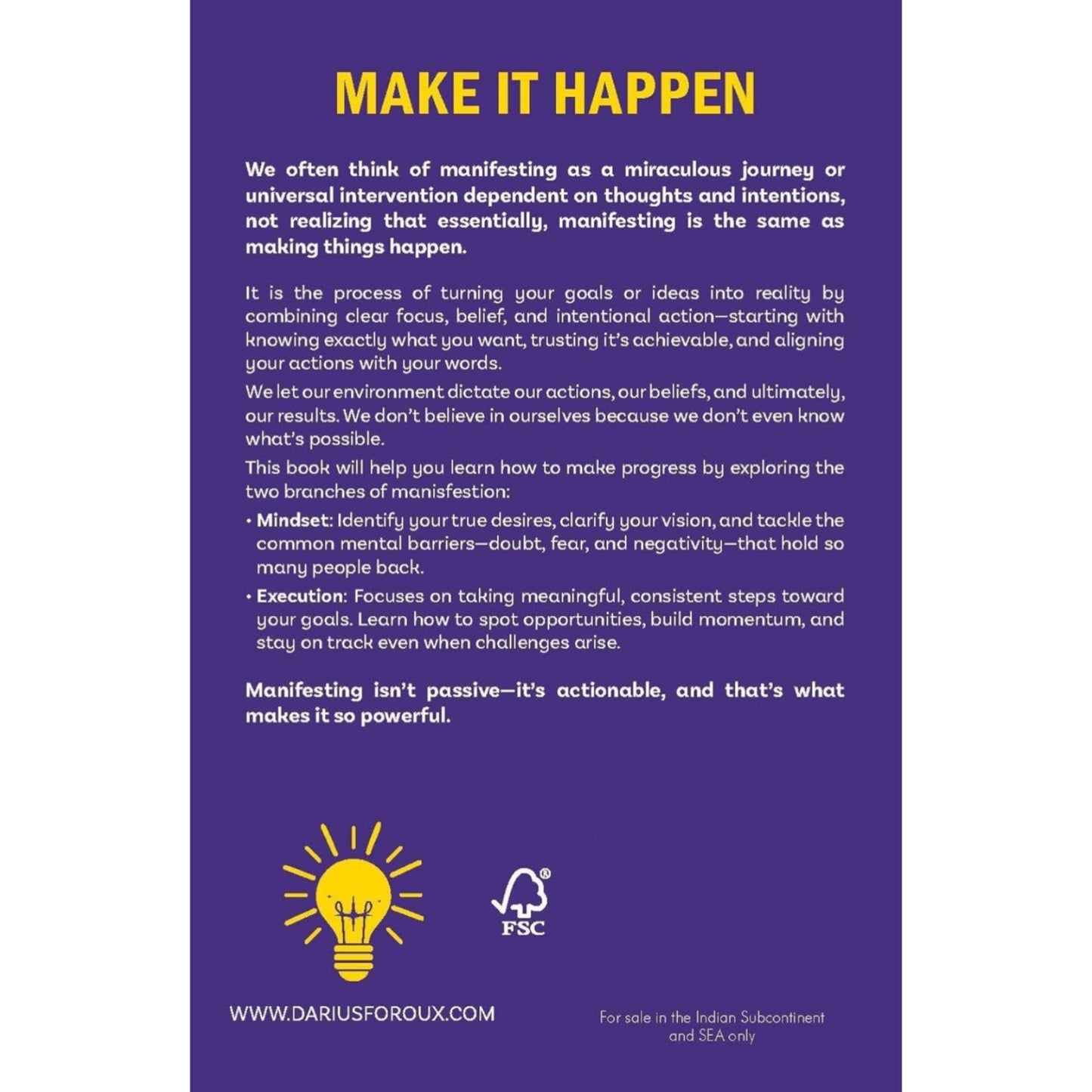 Make It Happen: The Manifestation Playbook for Building Your Ideal Life
