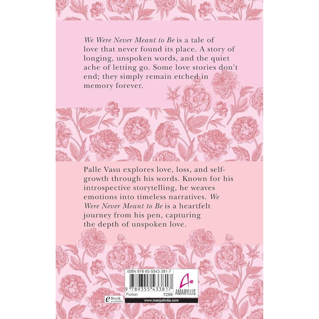 We Were Never Meant To Be: Loving You Was Not Enough (English)